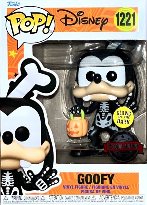 funko pop disney goofy skeleton glow in the dark